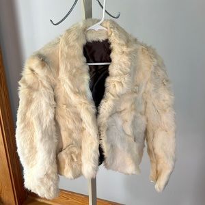 Vintage Rabbit Fur Coat